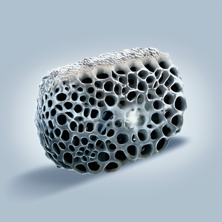 Titanium Foam Illustration