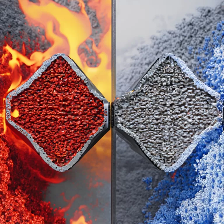 Titanium Foam in High-Temperature vs. Low-Temperature Environments