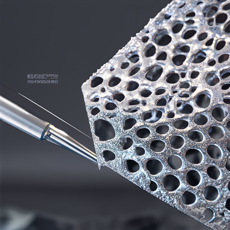 Nickel Foam Visual Representation