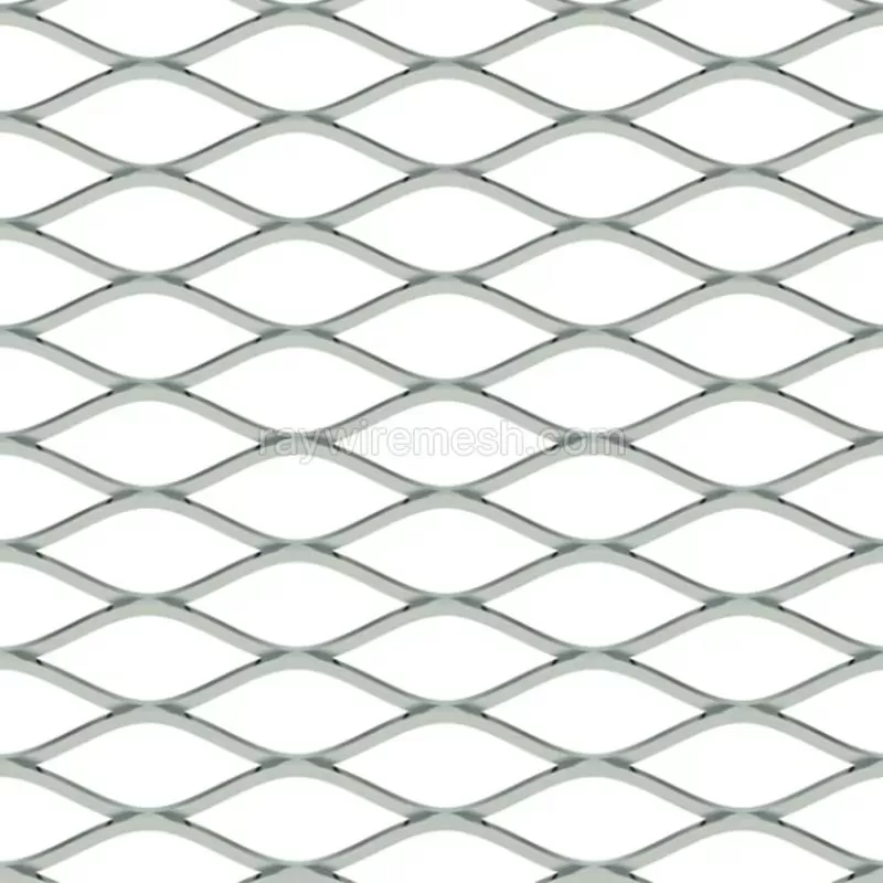Silver Expanded Metal Mesh